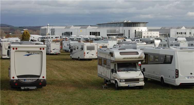 Wohnmobilisten aus ganz Deutschland kamen am Wochenende nach Polch. SK