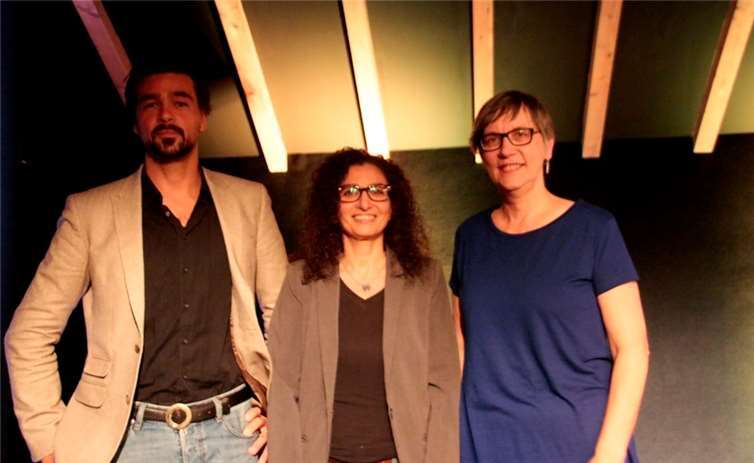 Wolf Küper, Nuran Joerissen und Gitta Edelmann entführten die Zuhörer auf ergreifende Reisen. privat