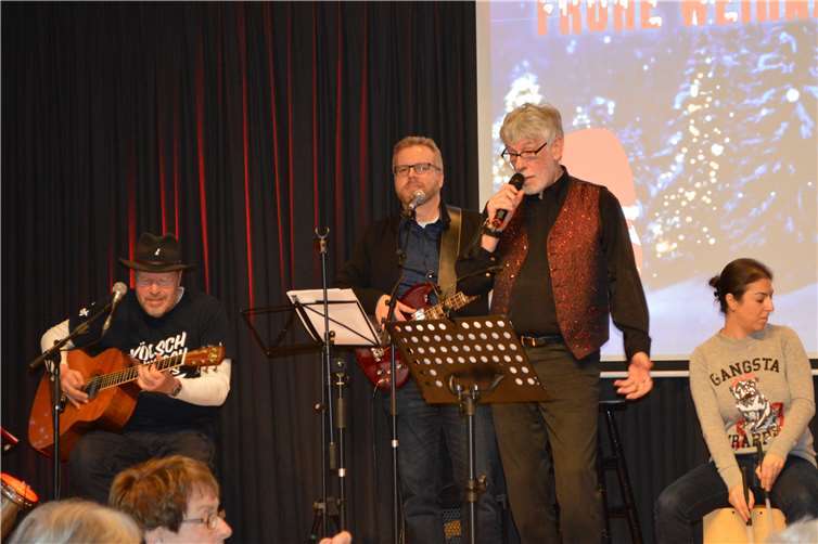 Wolf Nagel mit Band. Fotos: -AB-