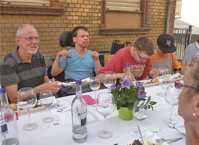 Wolfgang Bonnemann, Kevin Gügel, Severin Albersmann und Markus Fleischmann folgten gerne der Einladung des Bürgermeisters (v.l.). privat