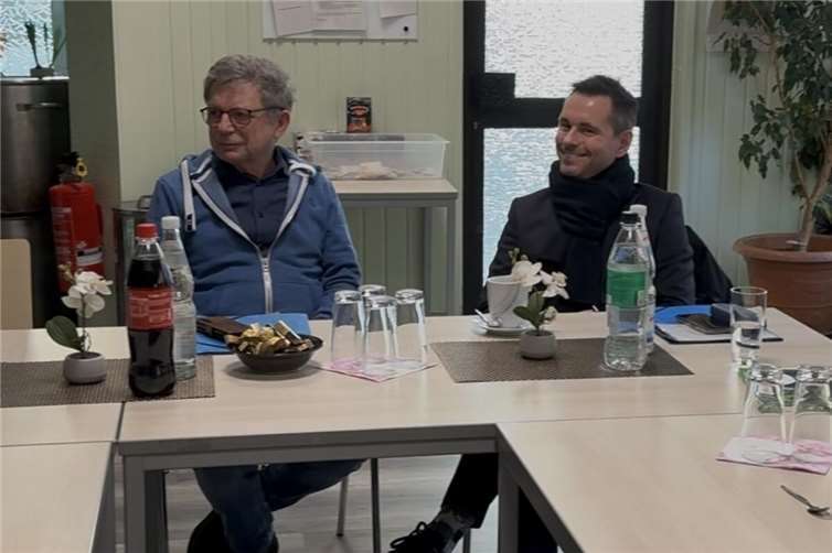 Wolfgang Braun und David Langner. Foto: privat
