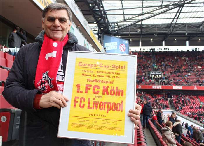 Wolfgang „Bulle“ Weber wurde mit dem FC Deutscher Meister und Deutscher Pokalsieger.privat