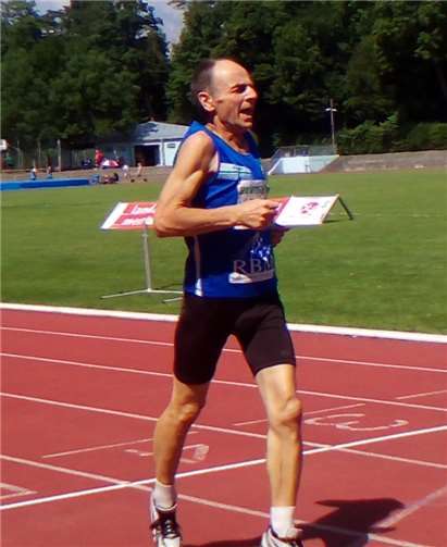 Wolfgang Custodis, SV Urmitz, Sieger über die 400m Strecke.Foto: privat