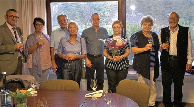 Wolfgang Fuchs wurde aus seinem Amt als langjähriger Vorsitzender verabschiedet. privat