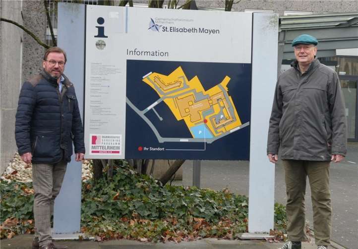 Wolfgang Treis, Fraktionsvorsitzender, und Martin Schmitt, gesundheitspolitischer Sprecher der Kreistagsfraktion.Foto: privat