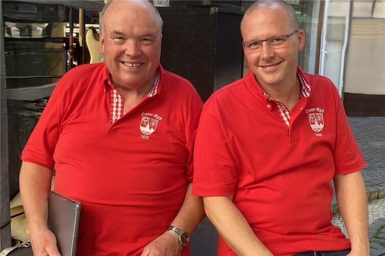 Wolli und Stefan Klein aktiv im MGV