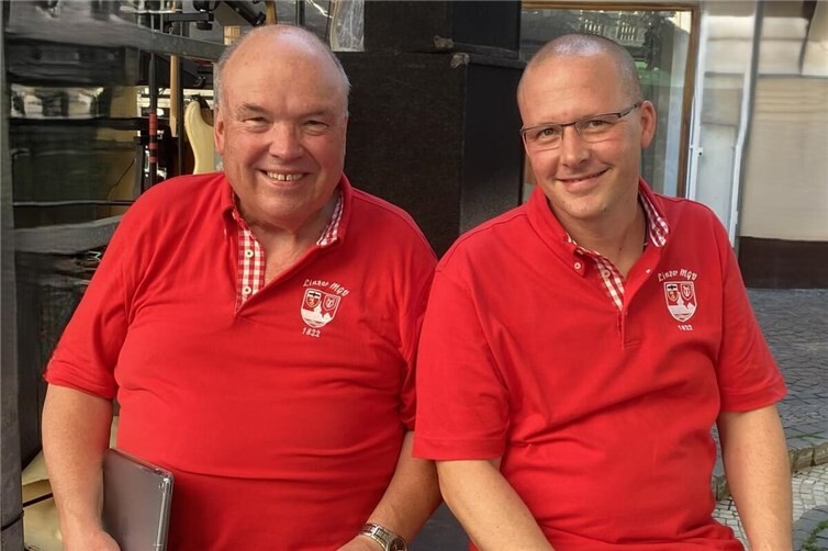 Wolli und Stefan Klein aktiv im MGV.