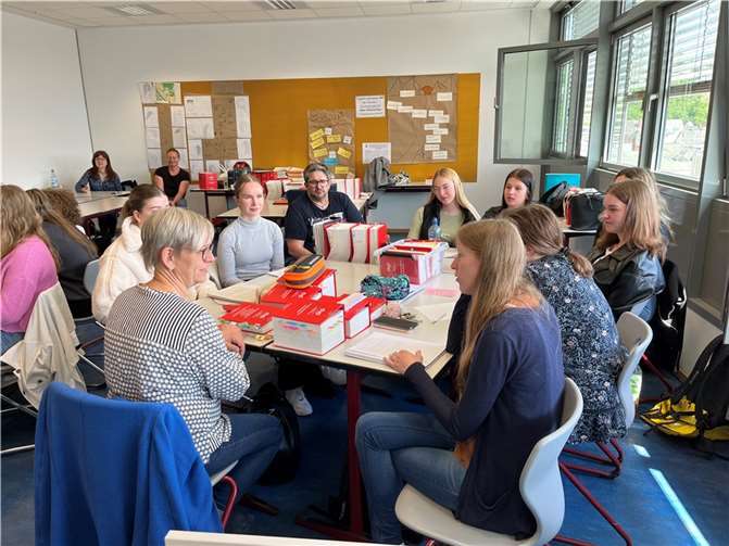 Workshop in Lahnstein an der BBS.  Foto: Theresa Lambrich