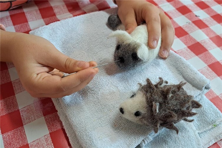 Workshop mit Sophia Pechau im Kunstpavillon Burgbrohl