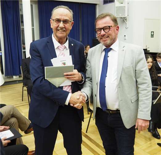 Würdigung von Dieter Winkel durch Wolfgang Treis (Bündnis 90/ Die Grünen).