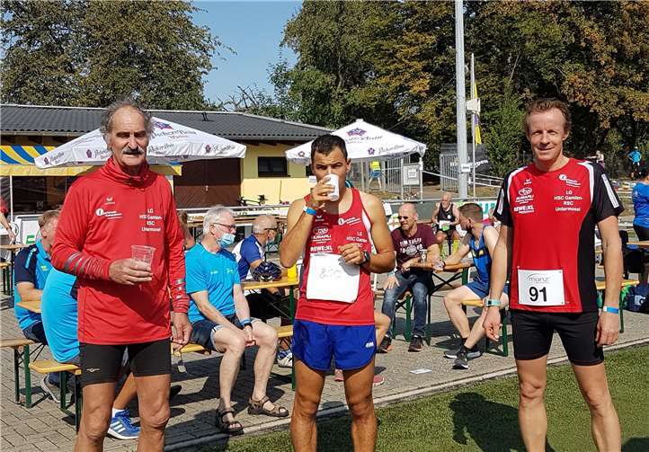 Wüstenhof Weitersburg mit LG-Trio über 5 km, 10 km und HM. Foto: privat