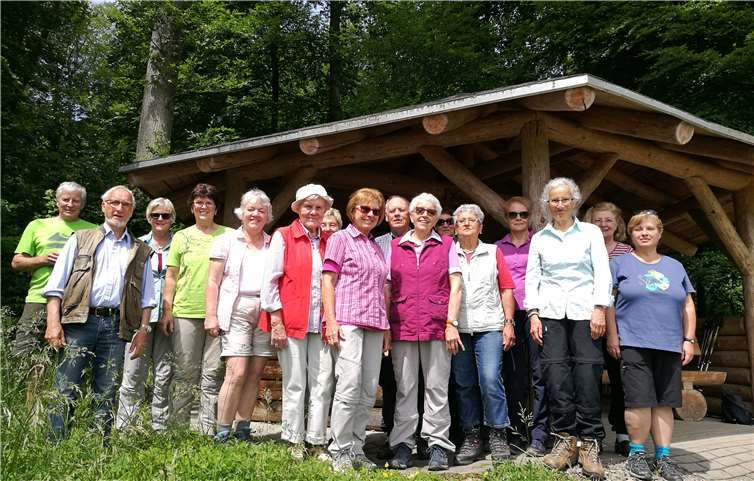Wunderschöne Aussichten hatte die Wandergruppe. Foto: privat