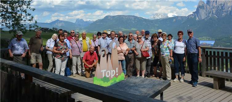 Wunderschöne Tage verbrachten die Senioren in Südtirol. Foto: privat