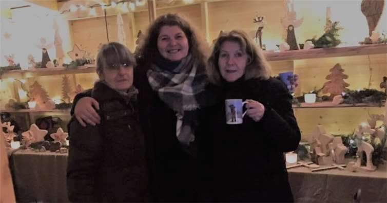 Wunderschöne Weihnachtsdekorationen gibt es zu bewundern. Foto: privat