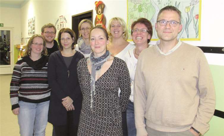 Wurden in den Elternausschuss gewählt (v.l.): Verena Lehmann, Alexander Just, Christiane Großmann, Rabea Hachmeister, Beate Jakob, Diana Hadamitzky, Heike Zeitz und Rainer Schmitz. privat