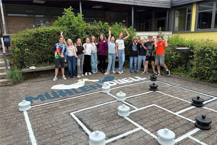 XXL-Spielspaß auf dem Schulhof