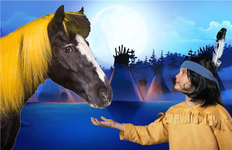 Yakari und Kleiner Donner – Europas einzigartige Pferdeshow für die ganze Familie „Yakari“ und seine tierischen Freunde werden das Publikum begeistern,Wille Entertainment