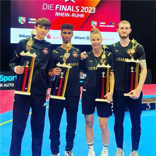 Yanna Schneider, Martin Stach, Enis Calik und Ranye Drebes. Foto: privat