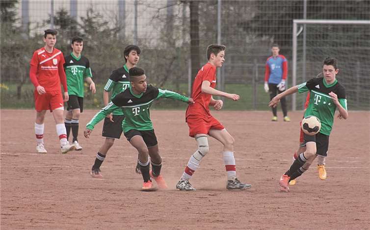 Yannick Meder, Torschütze zum 2-0 für die JSG Vallendar.