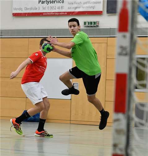 Yassin Bokhabza bei einem seiner elf Tore.Foto: privat