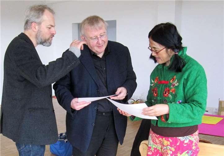 Yingmei Duan im Gespräch.Foto: privat