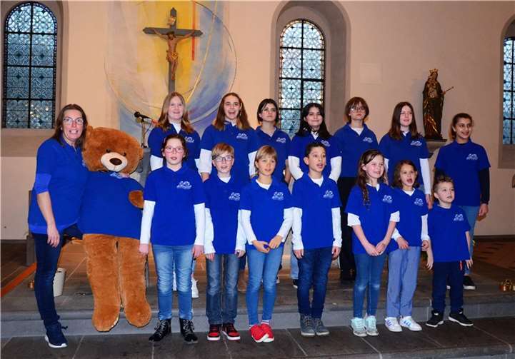 Young Singers Lehmen“ singen beim Katholikentag. Foto: privat