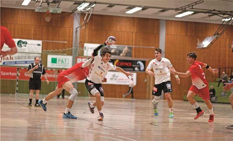 Youngster Kilian Graulich zeigte eine tolle Leistung und konnte fünf Treffer erzielen.