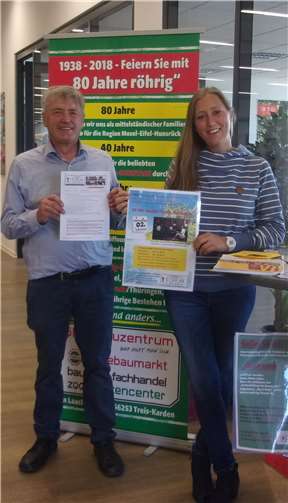 Yvonne und Hans Peter Röhrig freuen sich, dass die aktuelle Newsletter-Verlosung bereits in den ersten Tagen wieder auf so riesige Resonanz gestoßen ist.Foto: privat