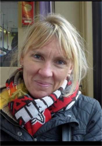 Yvonne vom Team UkraineTreff. Foto: privat