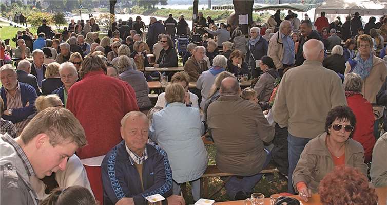 Zahlreich waren die Besucher zum Rheinsteiguferfest nach Ehrenbreitstein gekommen.US