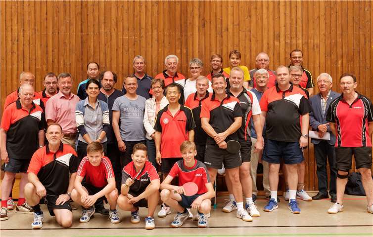 Zahlreich waren die Mitglieder der Tischtennisabteilung von Rot-Weiß Koblenz zur Jahreshauptversammlung erschienen. privat