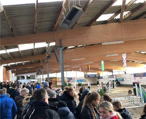 Zahlreiche Besucher beobachteten die Wettkämpfe.