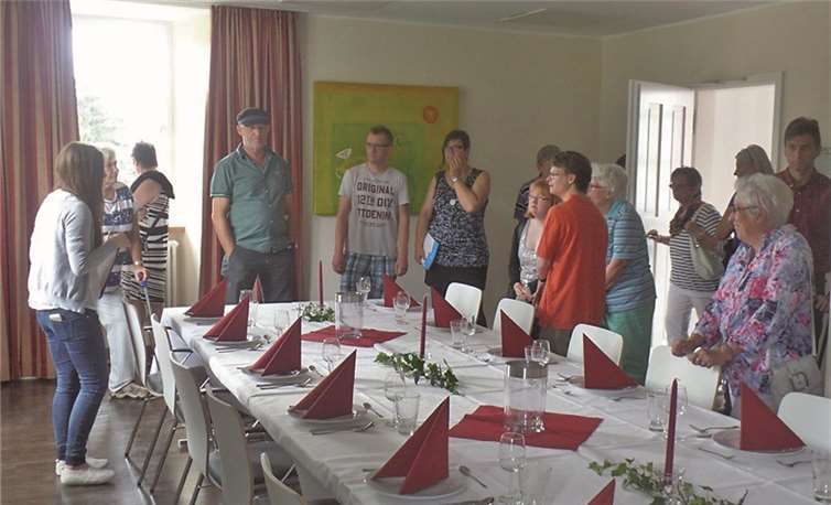 Zahlreiche Besuchergruppen nutzten das Angebot der Führungen durch die neue Herberge.