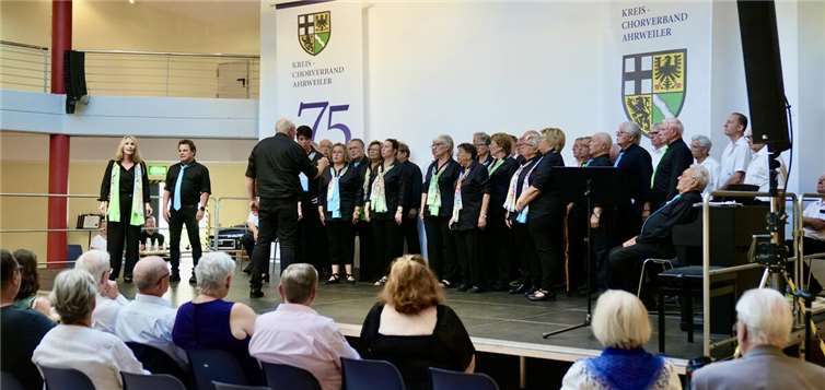 Zahlreiche Chöre präsentierten ihr Können.  Foto: Klaus Geck