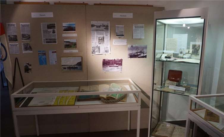 Zahlreiche Dokumente bereicherten die Ausstellung.