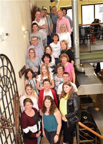 Zahlreiche Ehemalige trafen sich zur Abschiedsveranstaltung.Foto: EICH