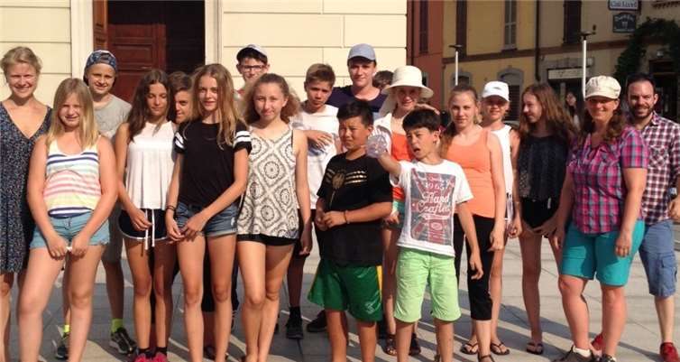 Zahlreiche Erkundungstouren und gemeinsame Aktionen schweißten die Gruppe schnell zusammen. Marie-Sophie Guntram