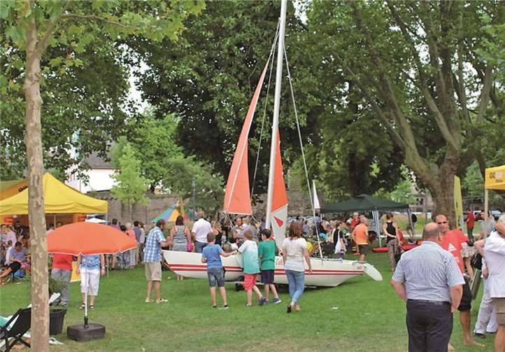 Zahlreiche Familien genossen den Sommerfest-Sonntag.