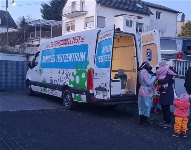 Zahlreiche Familien nahmen das Testangebot wahr. Foto: privat