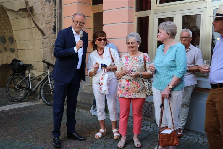 Ernennung von Richard Wester als erster StadtStrünzer in Linz am Rhein