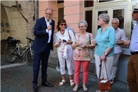 Ernennung von Richard Wester als erster StadtStrünzer in Linz am Rhein