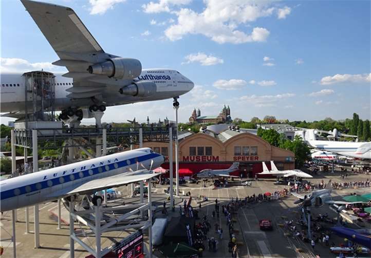 Zahlreiche Gäste besuchten das Technikmuseum in Speyer. privat