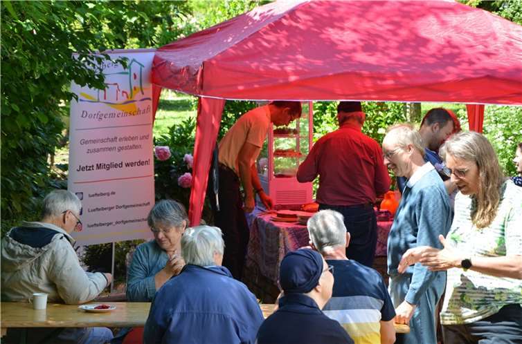 Zahlreiche Gäste fanden sich an der Lüftelberger Mühle ein.  Foto: privat