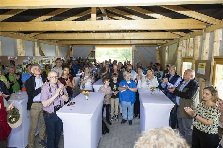 Zahlreiche Gäste waren für die Einweihung erschienen.