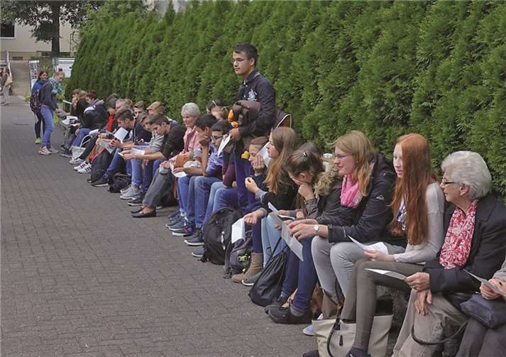 Zahlreiche Jugendliche bei der Wallfahrt