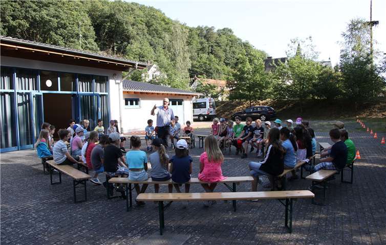 Zahlreiche Kinder nahmen an der Aktion teil. privat