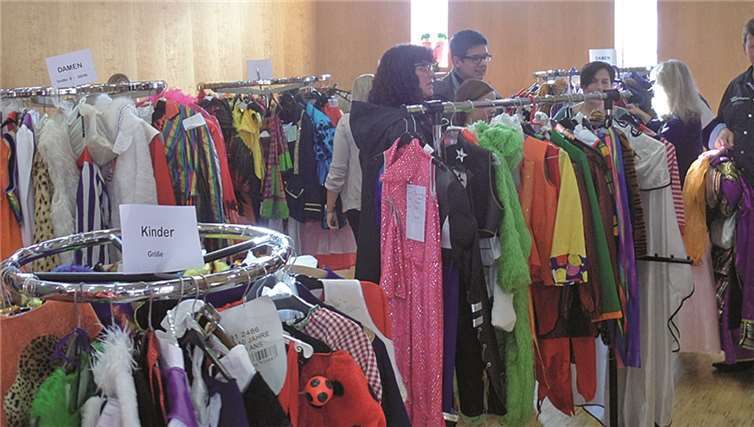 Zahlreiche Kostüme wechselten am Sonntag ihre Besitzer.