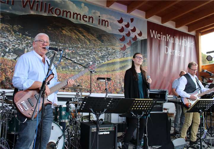 Zahlreiche Live-Bands, Kapellen und DJs sorgten für eine große Wein-Party.