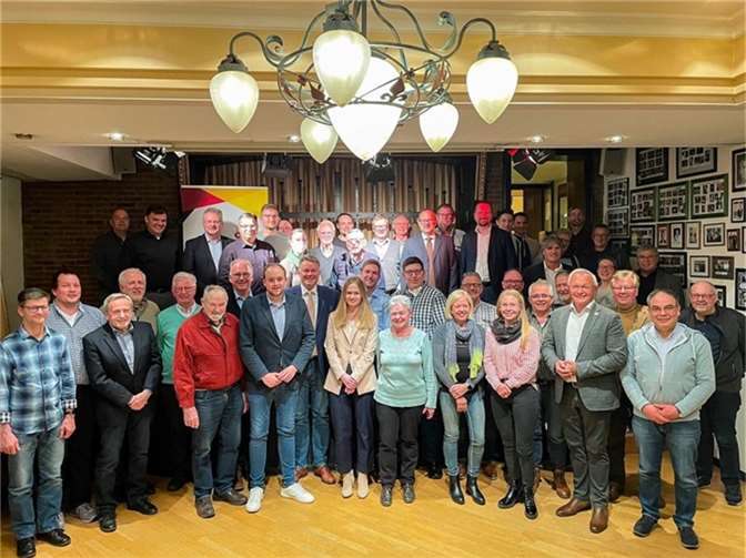 Zahlreiche Mitglieder kamen bei der Versammlung zusammen.  Foto: privat