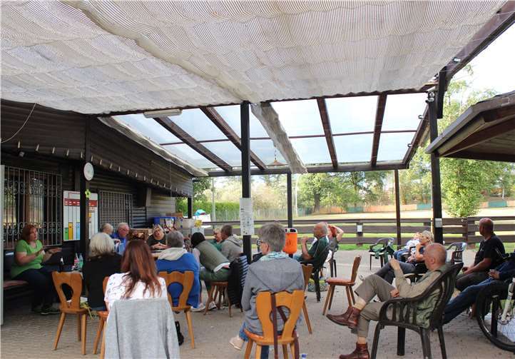 Zahlreiche Mitglieder kamen zur Jahreshauptversammlung.